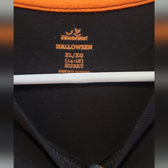 Long sleeved glow in the dark tshirt  size juniors XL 14/16 - Picture 3 of 3